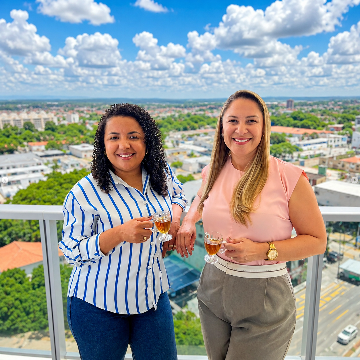Vanessa Cruz e Eliana Machado, profissionais certificadas TEATEEN no Cariri